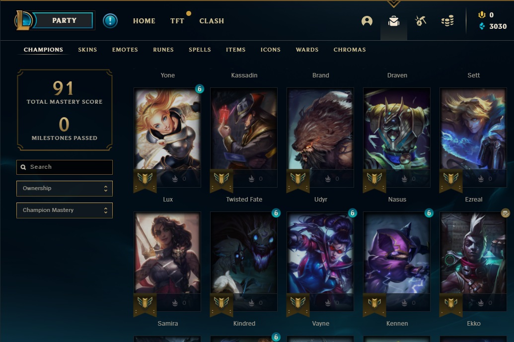 EUW Ustalık Ligi LoL Hesabı Resim 3